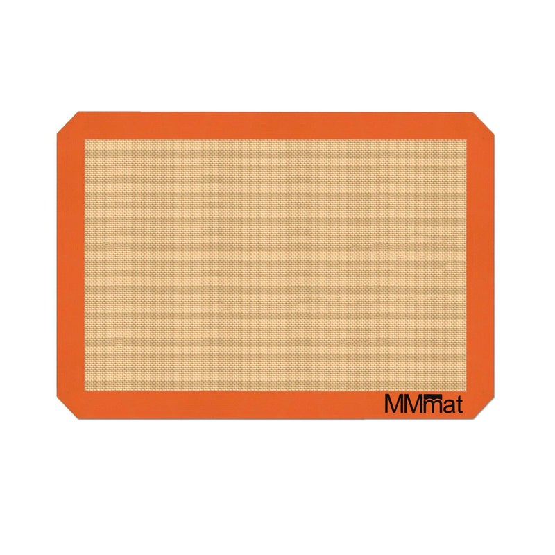 MMmat Silicone Baking Mat - Best German Silicone - Non Slip Silicone Baking Sheet, Non Stick Reusable Silicone Mats For Baking, Oven Liner, Counter Mat, Half Sheet Baking Mat for Oven - Image 1